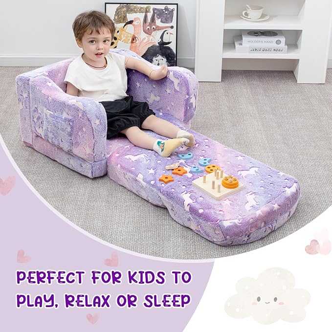 Comfy Toddler Couch and Chair for Kids - Image 5