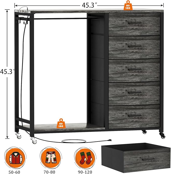 Cyclysio Dresser for Bedroom - Image 3