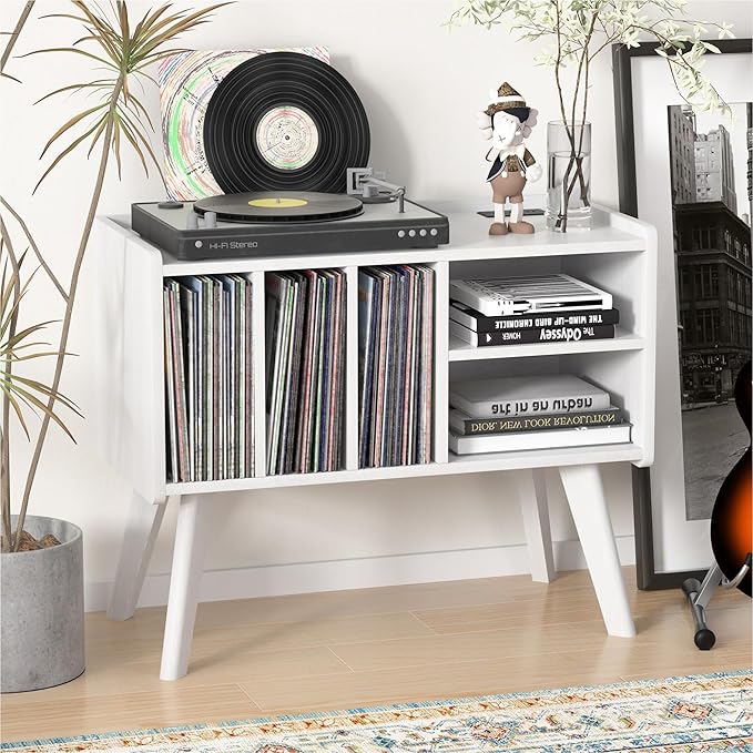 Forevich Record Player Stand Table - Image 2