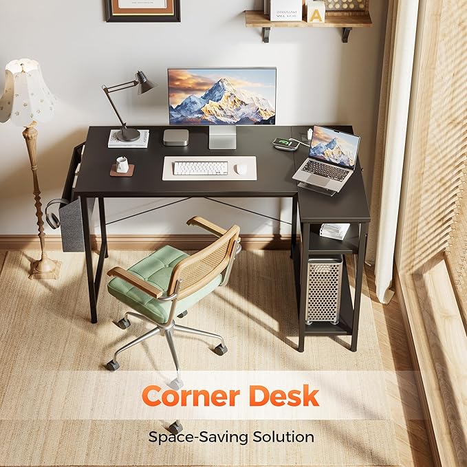 Small L Shaped Computer Desk - Image 5