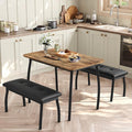 GAOMON Dining Table Set for 4, Metal Frame Kitchen Table Set by GAOMON