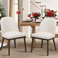COLAMY Upholstered Dining Chairs Set of 2, Large Dining Room Kitchen Chairs by COLAMYINC