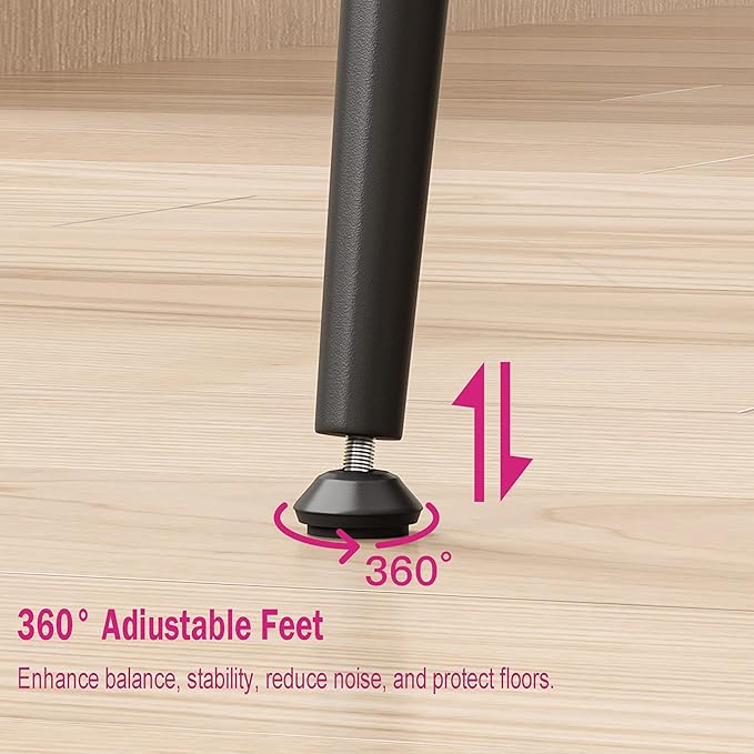 Bar Stools, Bar Chairs with Backrest and Footrest, Industrial Counter Stools - Image 7