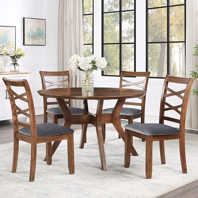 Smiry Velvet Seat Covers for Dining Room Chair Set of 6, Stretch Fit Removable - Image 8