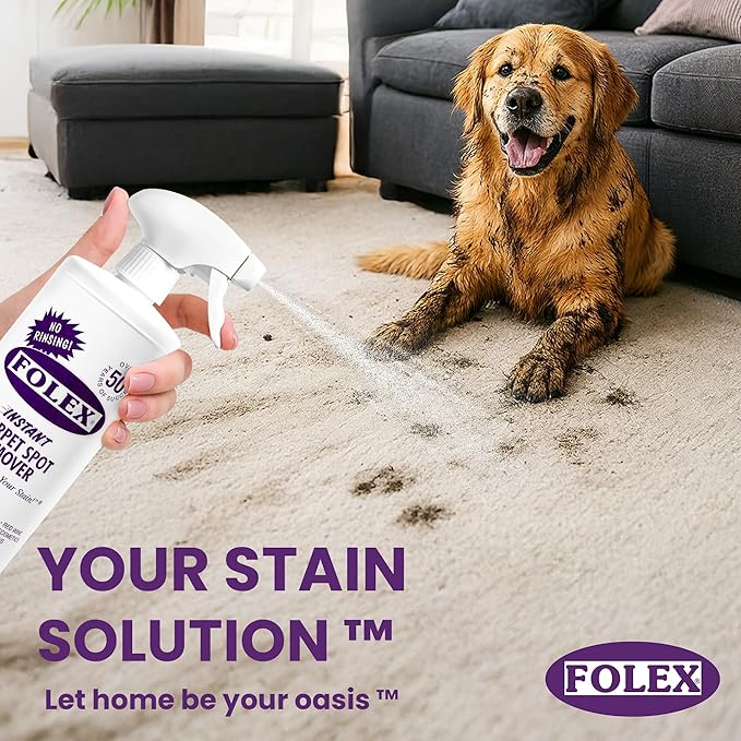 FOLEX Instant Carpet Spot Remover 32 oz – Powerful Stain Remover - Image 4