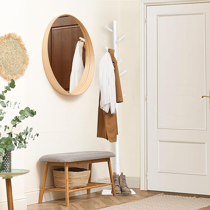 Yawinhe Coat Rack, Sturdy Woode Stand Tree - Image 5