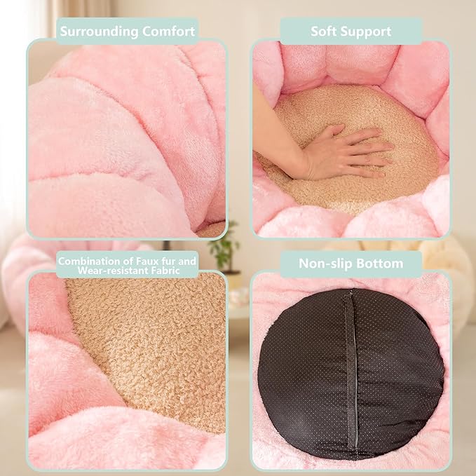 Pumpkin Bean Bag Sofa Chair, Bean Bag Chair - Image 6