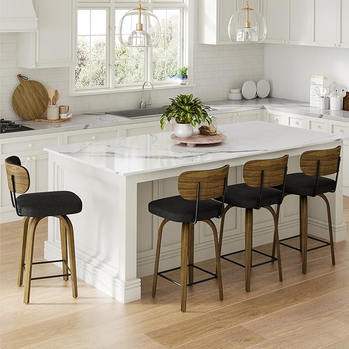 Swivel Counter Height Bar Stools - Image 3