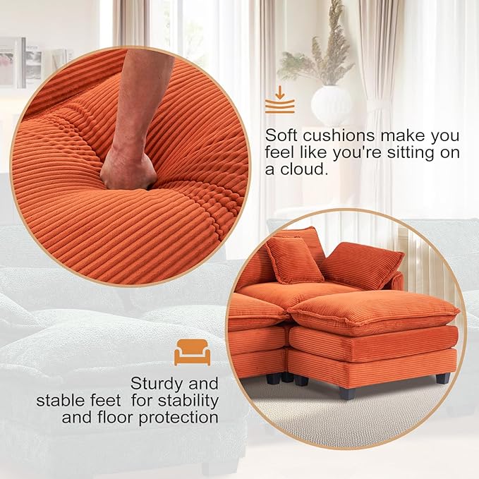 Furniliving Oversized Accent Chair - Image 4