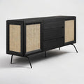 NTC MOSSIC Sideboard with 2 Doors and 3 Drawers, Buffet Cabinet with Natural by NTC