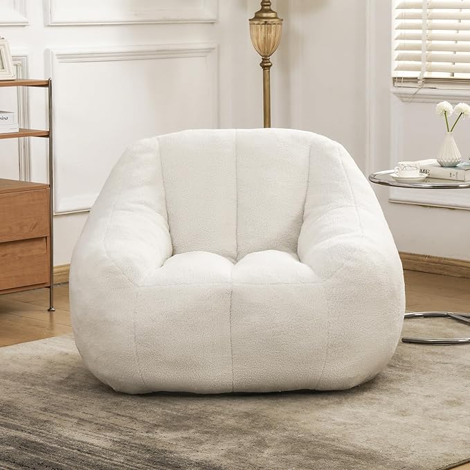 Furniliving Bean Bag Chair, Oversized Bean Bag Couch - Image 3