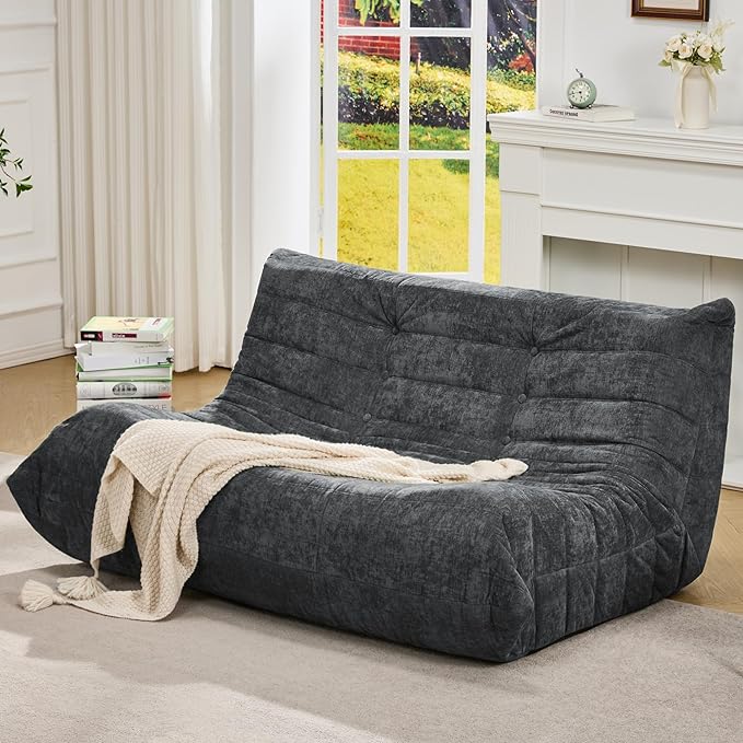 Hobestluk Bean Bag Chair Giant Bean Bag Sofa 2 Seater Bean Bag Chairs by YourHomeDeservesMore