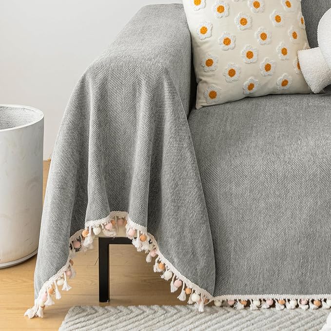 HANDONTIME Couch Slipcovers for Sofas - Image 2