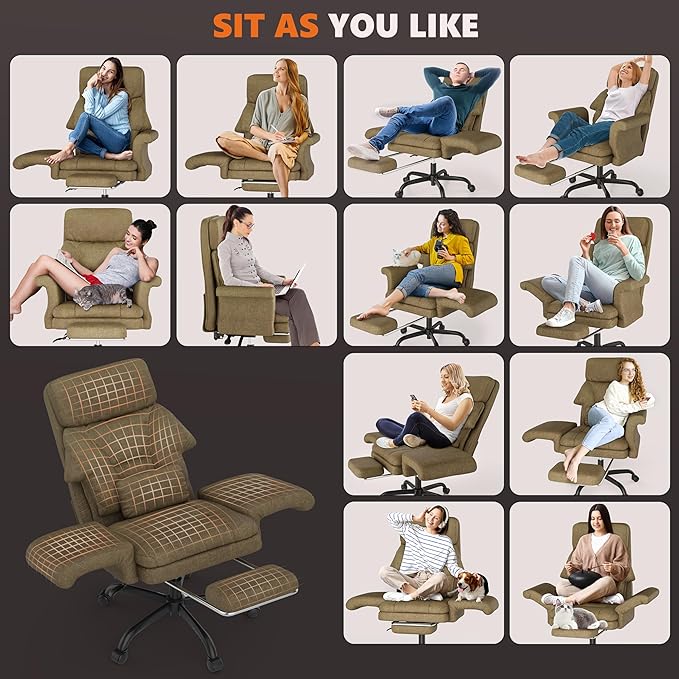 ELABEST C39 Cross Legged Office Chair - Image 6