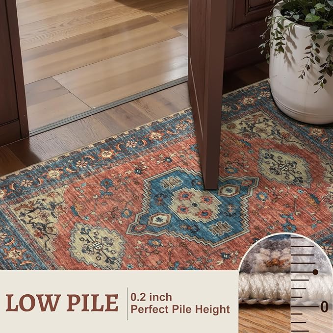 Tangsoo 5x7 Area Rug Washable Rug - Image 3
