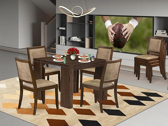 X12X2-008-28 - 13-Pc Dining Room Table Set includes an Extendable Rectangle - Image 28