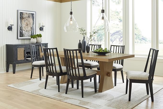 Signature Design by Ashley Galliden Urban Upholstered Armless Dining Chair - Image 13