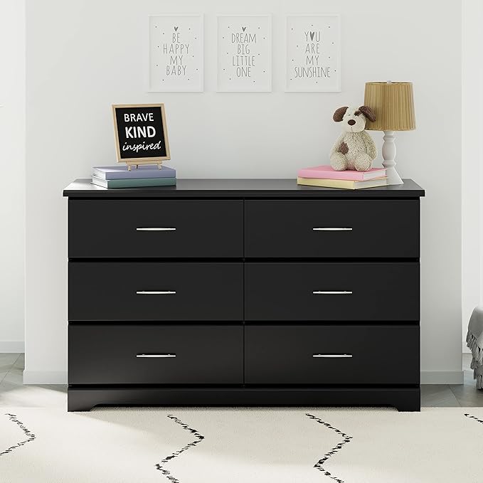 Storkcraft Brookside 6-Drawer Dresser – GREENGUARD Gold Certified, Nursery & - Image 2