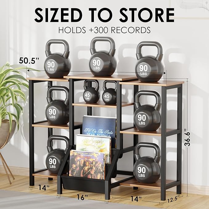 REVOLV Tall Record Player Stand - Image 3