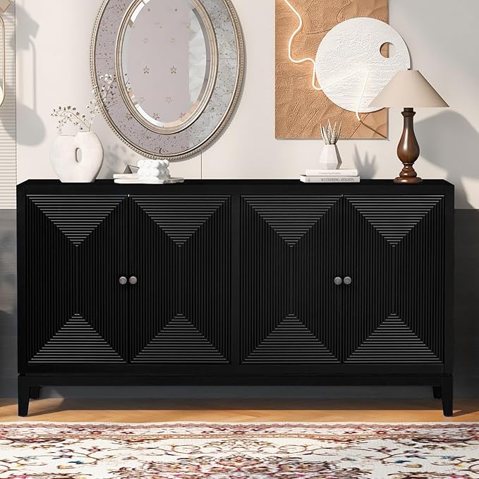 Merax 60" Sideboard Buffet Storage Cabinet by Merax