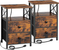 AMHANCIBLE Night Stand Set 2, Nightstand by AMHANCIBLE