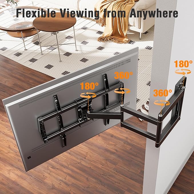 ELIVED Outdoor Long Arm TV Wall Mount - Image 4