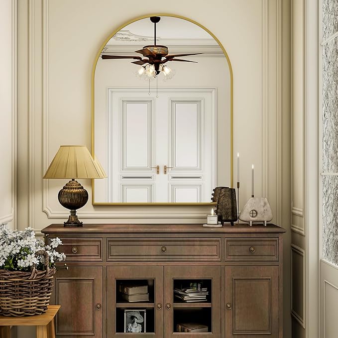 Arch Bathroom Mirror, 24x36 Inch - Image 3