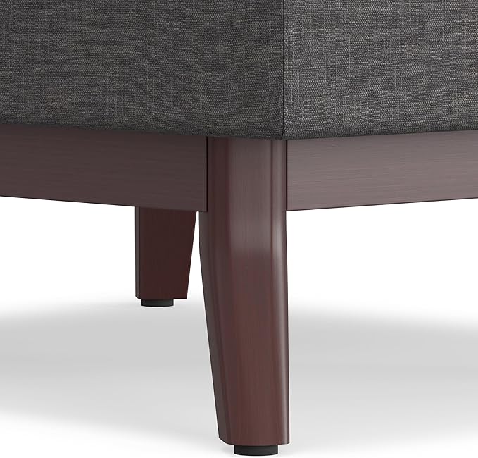 SIMPLIHOME Owen 34 inch Wide Mid Century Modern Rectangle Coffee Table Storage - Image 10