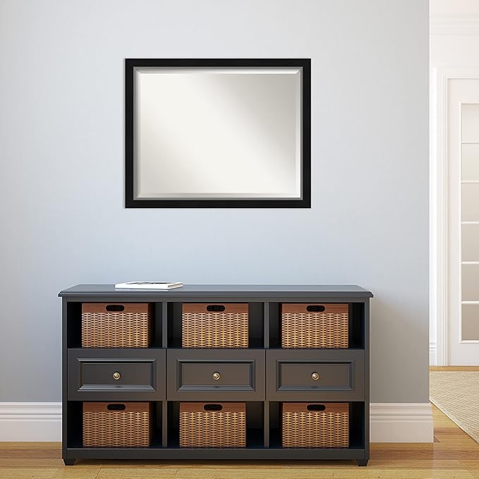 Amanti Art Black Bathroom Mirror - Image 5