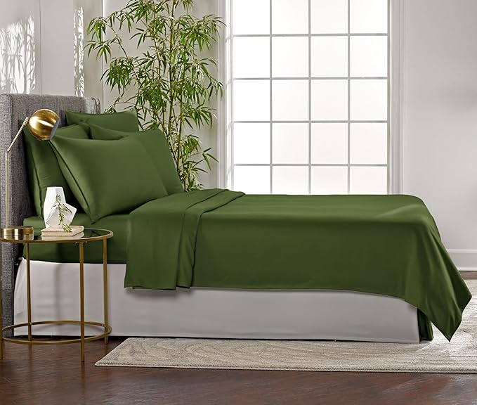 King Sheets by Pure Bamboo, Genuine 100% Organic Viscose Derived from Bamboo - Image 4