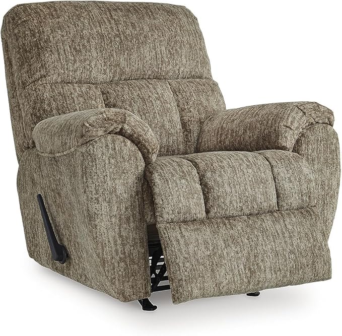 Signature Design by Ashley Rampant Casual Manual Rocker Recliner by SignatureDesignbyAshley