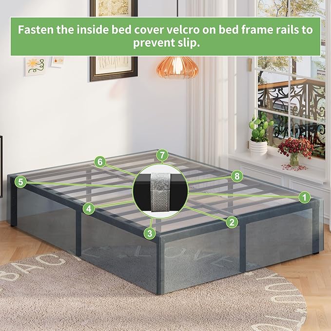 16 Inch Bed Frame Queen Size - Image 4