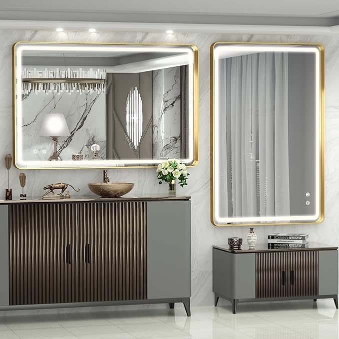 Hasipu 40×30 Inch LED Bathroom Mirror - Image 3