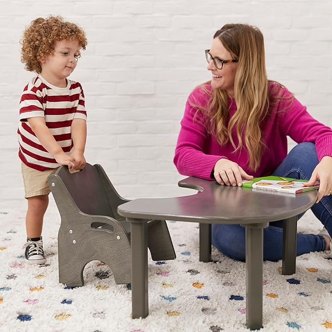 ECR4Kids Little Learner Table and Chair Set, Kids Furniture - Image 10