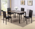 KEIKI 5 Piece Dining Table Set by Unknown