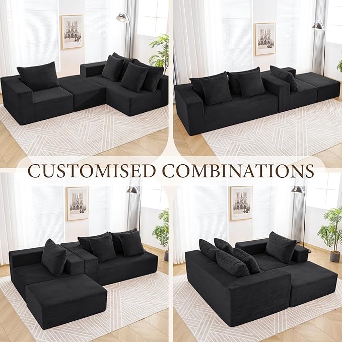 INGEROOM 108" Cloud Sectional Couch - Image 6