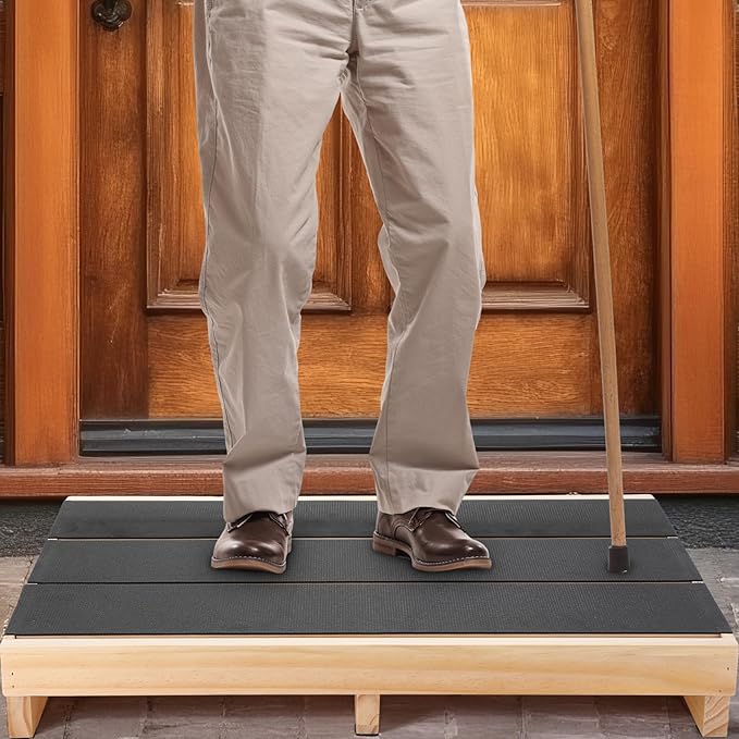 3.5" Wooden Platform Step Stool - Image 8