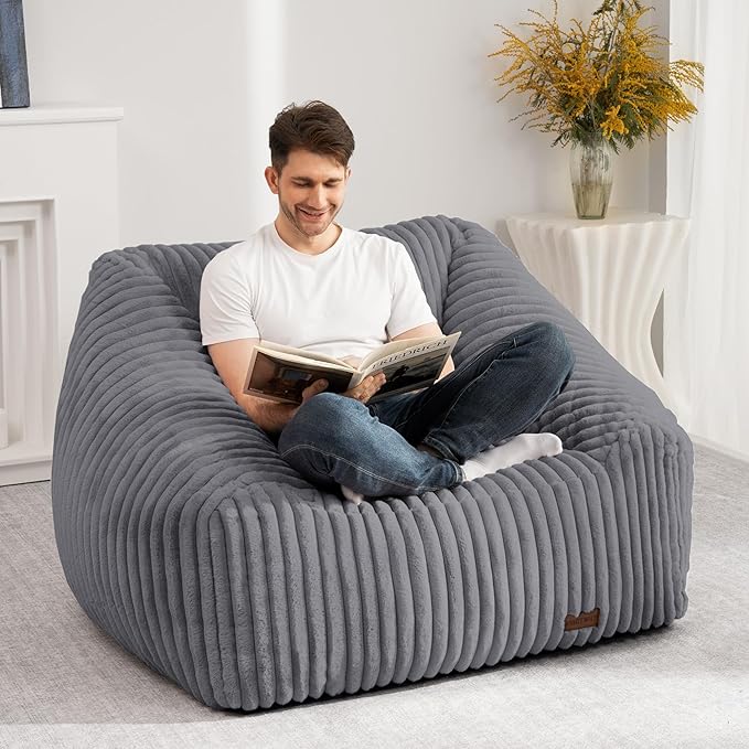 HABUTWAY Bean Bag Chair, Giant Bean Bag Chairs - Image 7