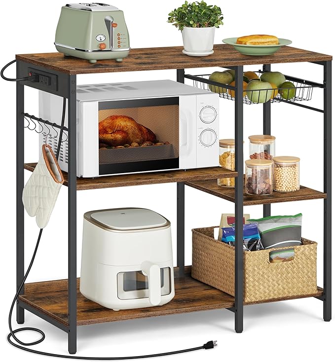 VASAGLE Baker's Rack, Coffee Bar Stand by VASAGLEbySONGMICSHOME
