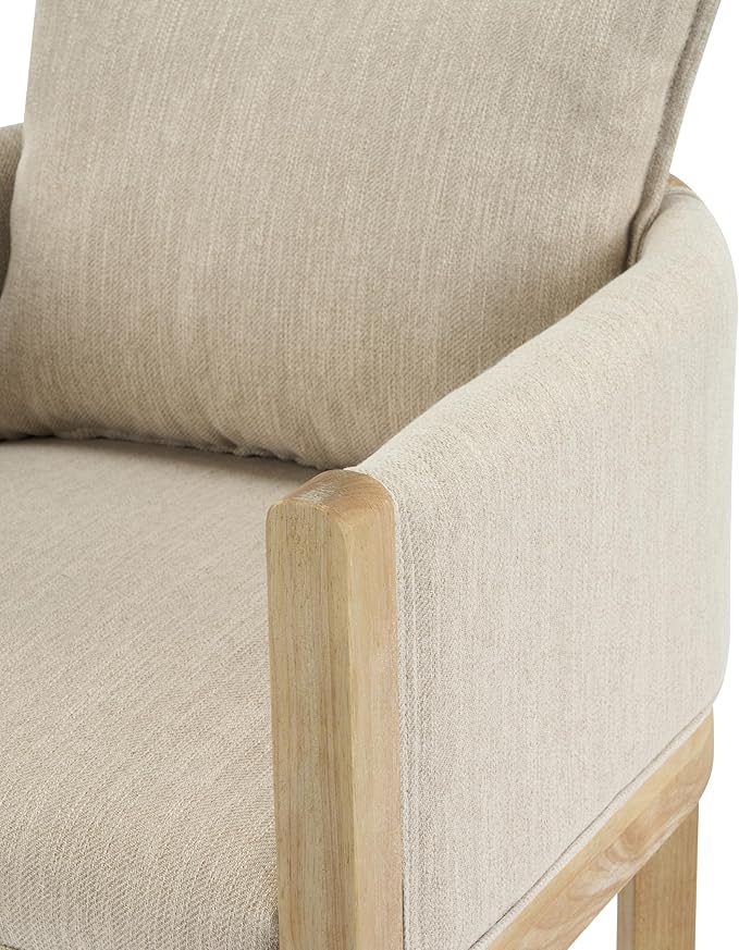 Christopher Knight Home Lucid Linen Upholstered Dining Chairs Set of 2 - Image 16