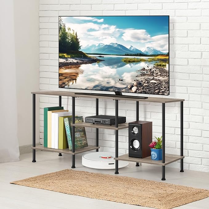 OYEAL 50 inch TV Stand for Living Room Farmhouse Entertainment Center - Image 7