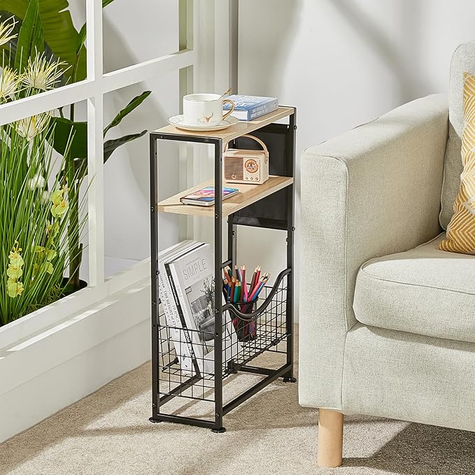 Narrow Side Table, Skinny Small End Tables - Image 3