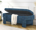 KEIKI 51" Linen Ottoman Bench by Unknown