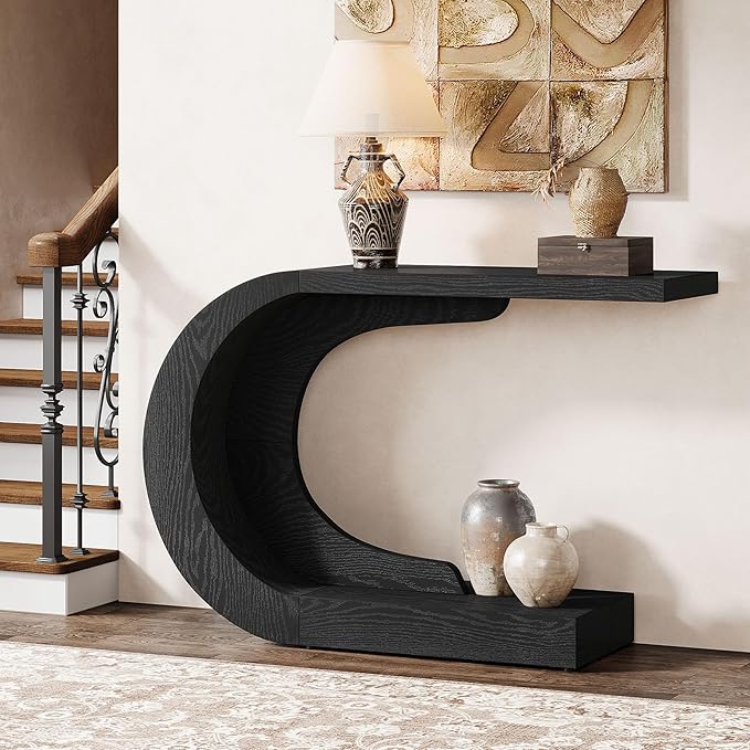 Tribesigns 43.3" Mid-Century Modern Console Table by Tribesigns