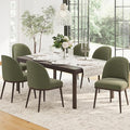 COLAMY Upholstered Dining Chairs Set of 6, Large Dining Room Kitchen Chairs by COLAMYINC