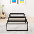 16 Inch Twin XL Bed Frames Heavy Duty Sturdy Metal Platform Bed Frame No Box by Lutown-TeenHome