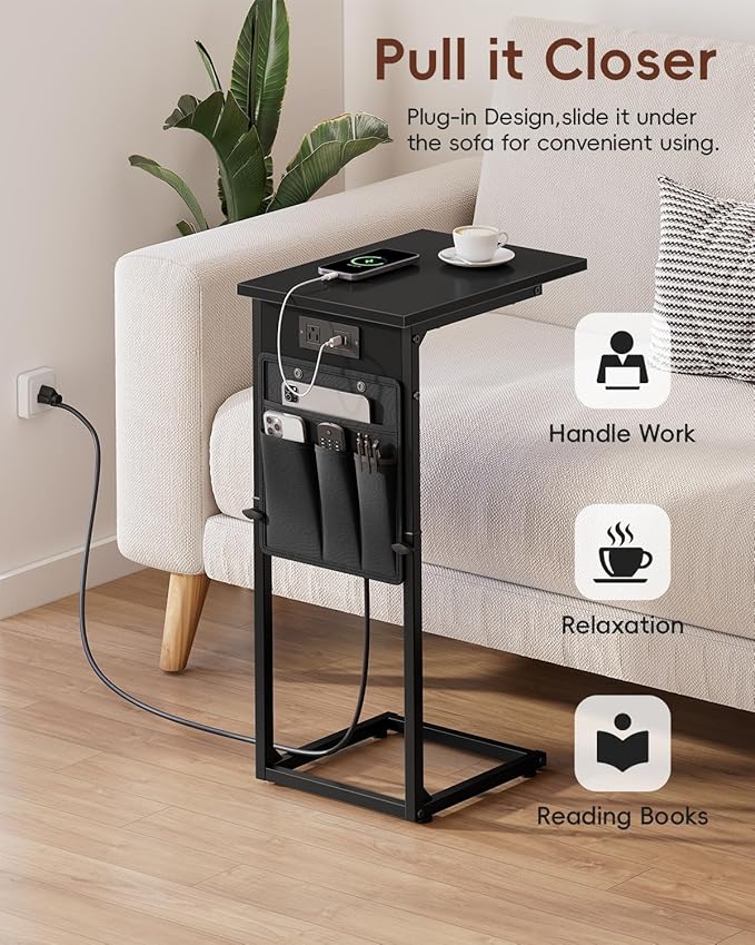 Vagusicc C Shaped End Table - Image 7