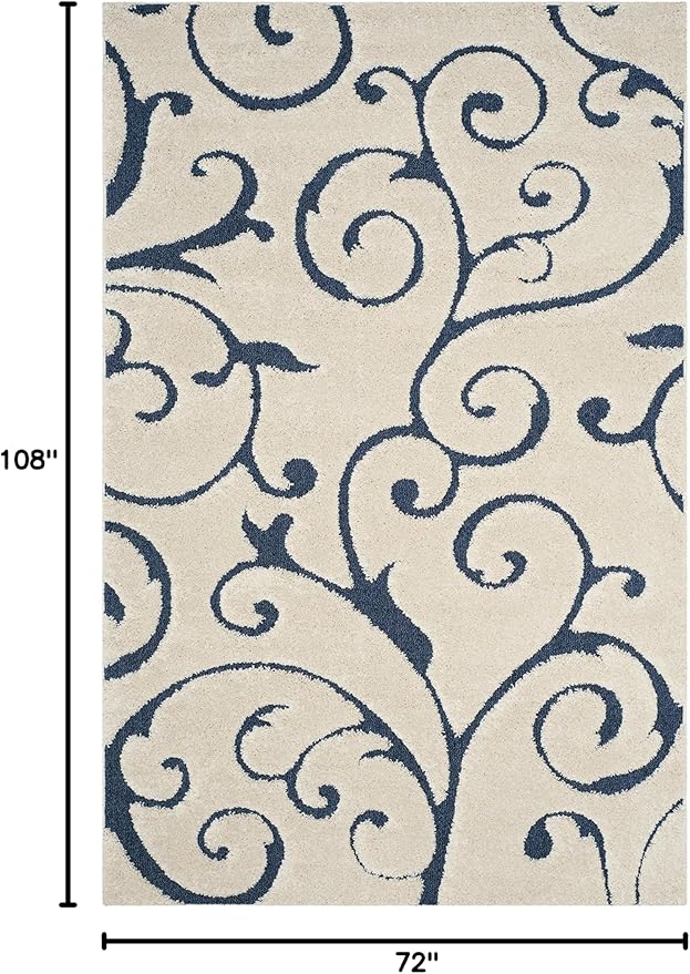 SAFAVIEH Florida Shag Collection Area Rug - Image 2