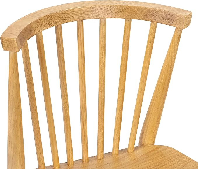 POLY & BARK Ligna Dining Chair Black – Mid-Century Inspired Chair - Image 7