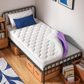OhGeni Cooling 4 inch Dual Layer Twin XL Mattress Topper, 2 inch Gel Memory Foam by OhGeni